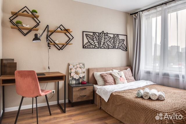

Квартира-студия, 30 м², 2 кровати
