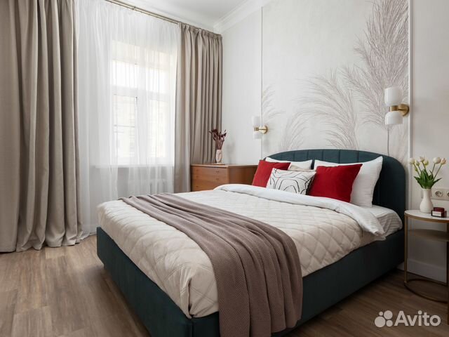 

2-к. квартира, 60 м², 3 кровати