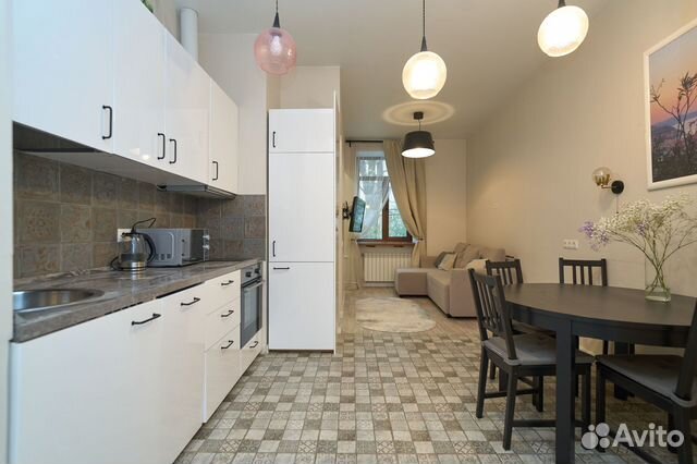 

1-к. квартира, 38 м², 2 кровати