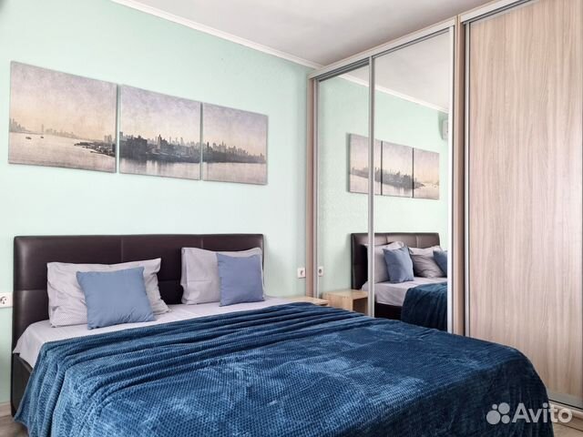 

1-к. квартира, 40 м², 2 кровати