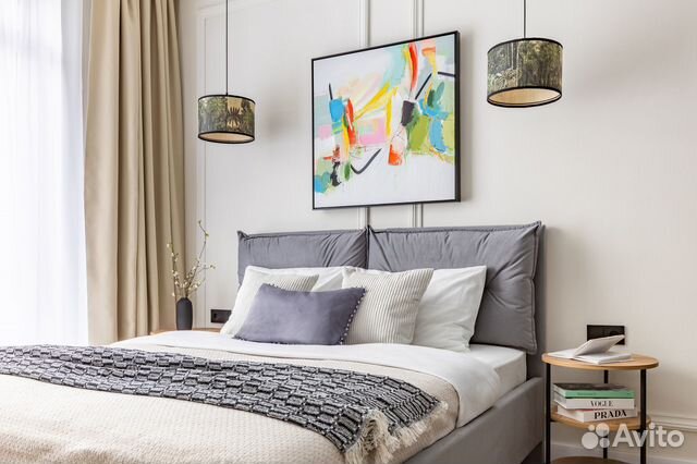 

1-к. квартира, 40 м², 2 кровати