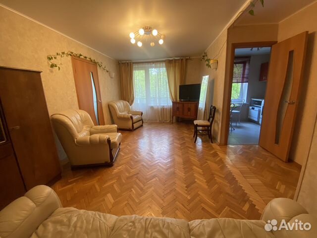 

2-к. квартира, 48 м², 2 кровати