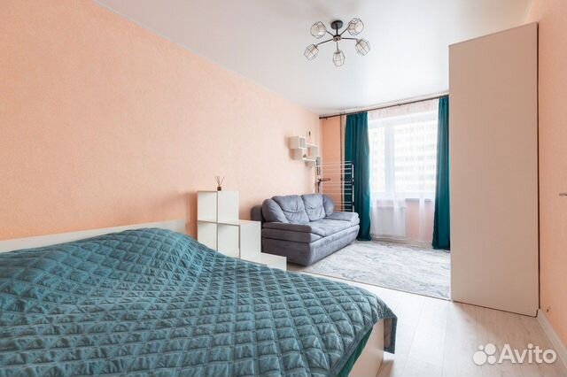 

1-к. квартира, 39 м², 2 кровати
