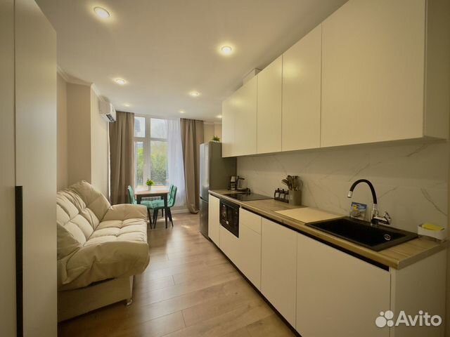 

Квартира-студия, 35 м², 2 кровати
