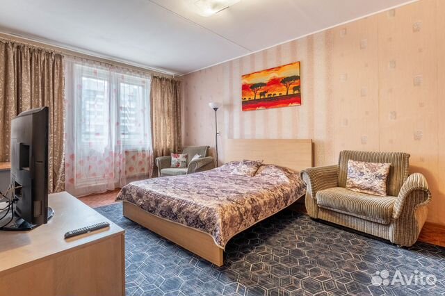 

1-к. квартира, 40 м², 3 кровати
