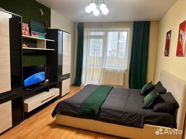 

1-к. квартира, 42,3 м², 2 кровати