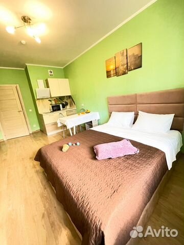 

Квартира-студия, 27 м², 1 кровать