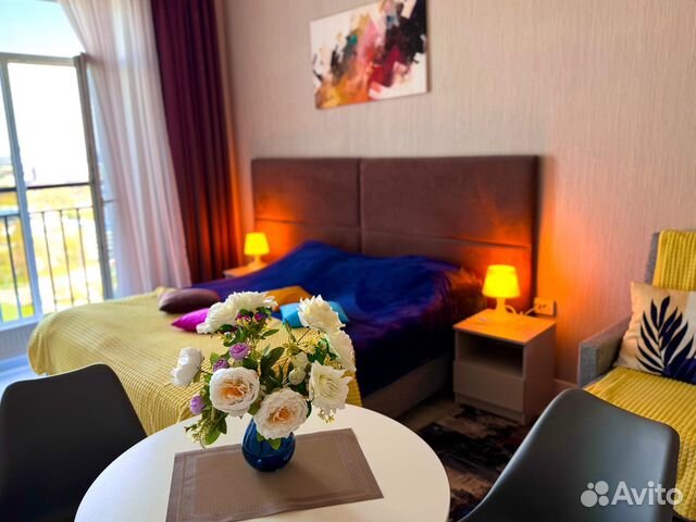 

Квартира-студия, 25 м², 2 кровати