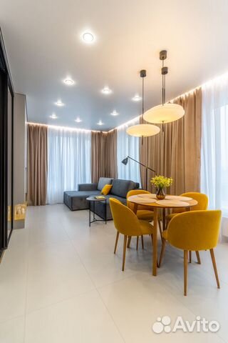 

1-к. квартира, 42 м², 2 кровати