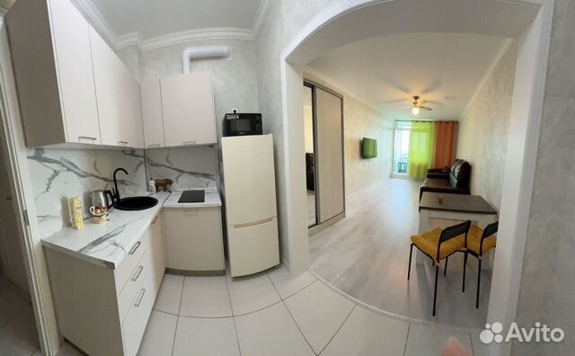 

Квартира-студия, 34 м², 1 кровать