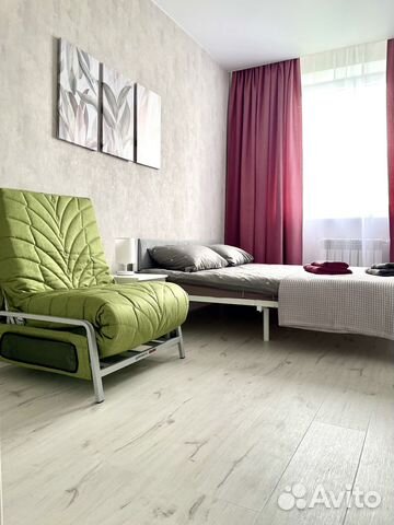 

1-к. квартира, 28 м², 2 кровати
