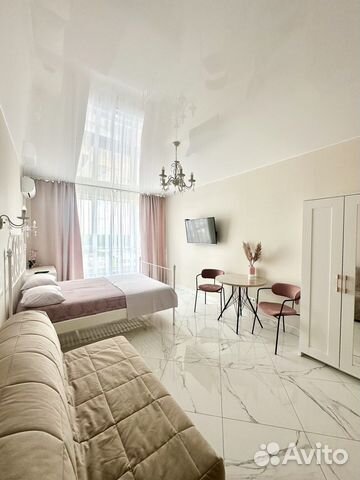 

Квартира-студия, 30 м², 3 кровати