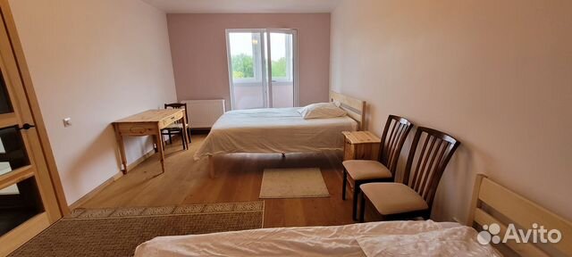 

1-к. квартира, 42 м², 2 кровати
