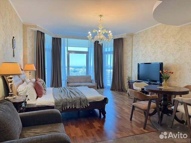 

Квартира-студия, 43 м², 2 кровати