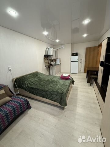 

Квартира-студия, 28 м², 2 кровати