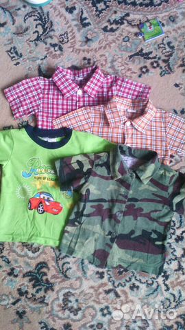 Рубашки и футболка