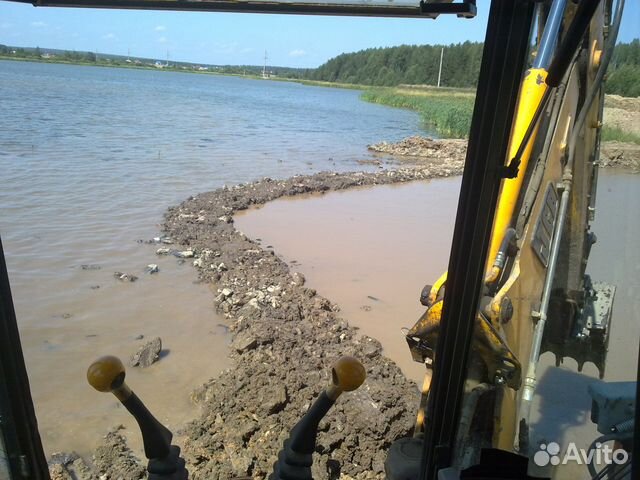 Аренда экскаватора-погрузчика JCB+гидромолот Аренда экскаватора-погрузчика JCB+гидромолот