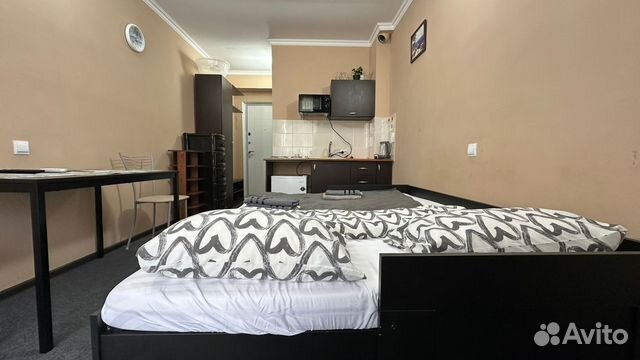 

Квартира-студия, 24 м², 2 кровати