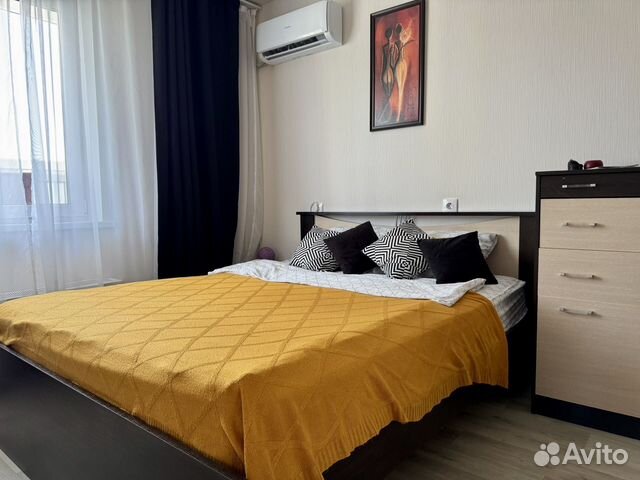 

1-к. квартира, 39 м², 3 кровати