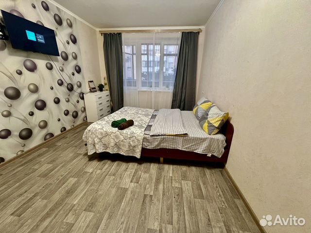 

1-к. квартира, 39 м², 2 кровати