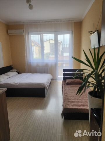 

Квартира-студия, 28 м², 2 кровати