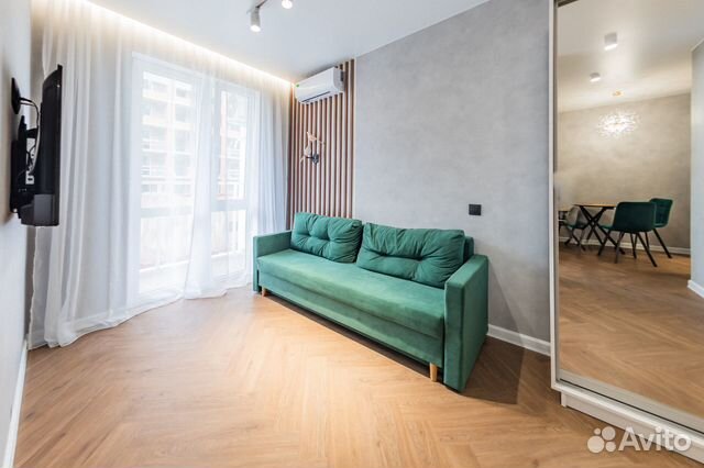 

1-к. квартира, 38 м², 2 кровати