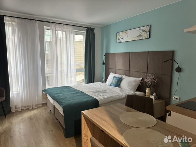 

Квартира-студия, 24,6 м², 1 кровать