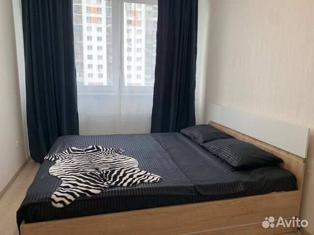 

1-к. квартира, 41,1 м², 2 кровати