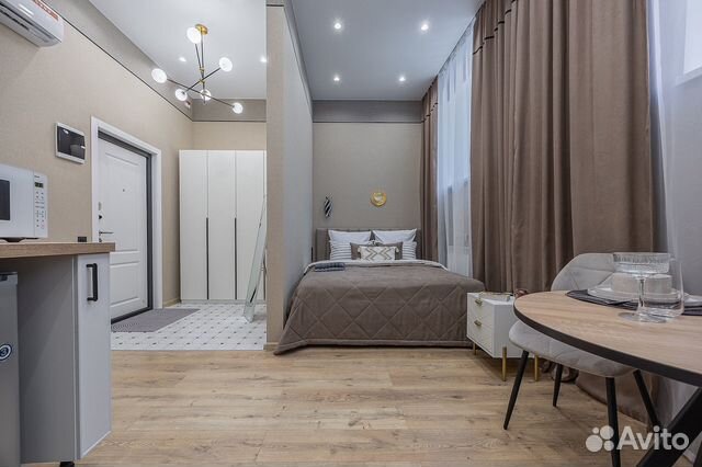 

Квартира-студия, 24 м², 1 кровать
