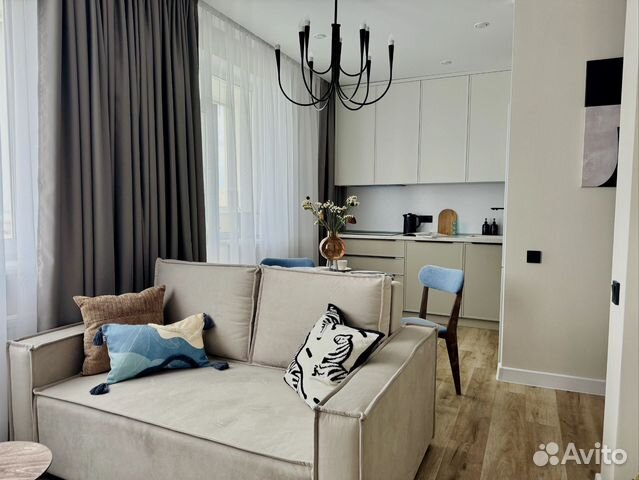

Квартира-студия, 34 м², 2 кровати