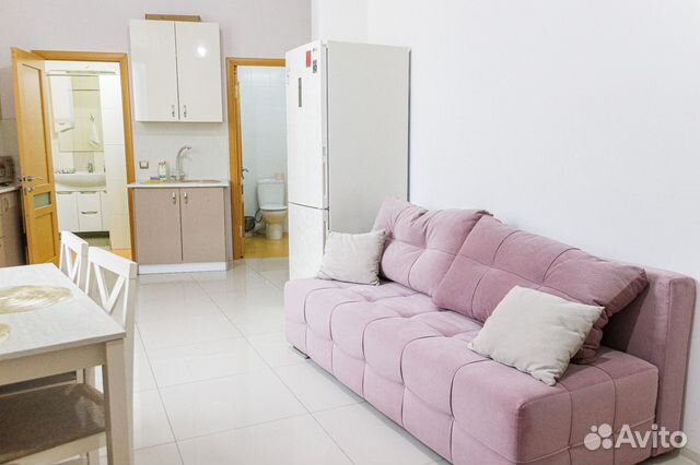 

Квартира-студия, 42 м², 2 кровати