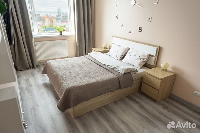 

1-к. квартира, 36 м², 2 кровати