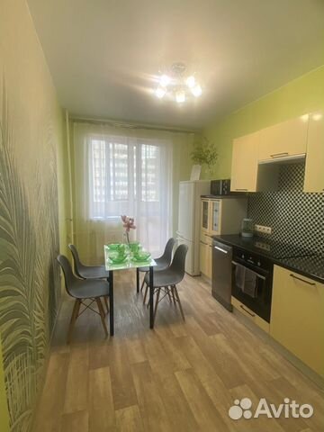 

1-к. квартира, 38 м², 3 кровати