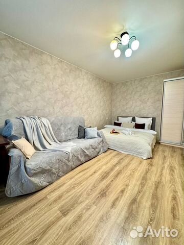 

1-к. квартира, 42 м², 2 кровати