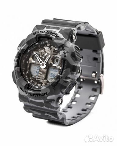 Новые Японские часы Casio G-shock GA-100CM-8A