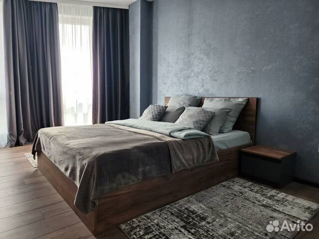 

1-к. квартира, 45 м², 2 кровати