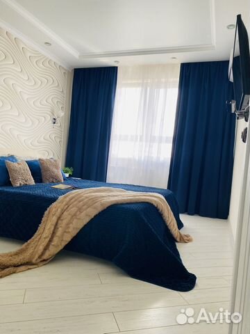 

1-к. квартира, 45 м², 2 кровати
