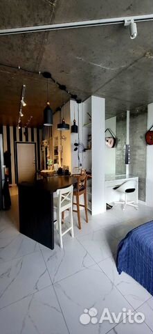 

Квартира-студия, 35 м², 1 кровать