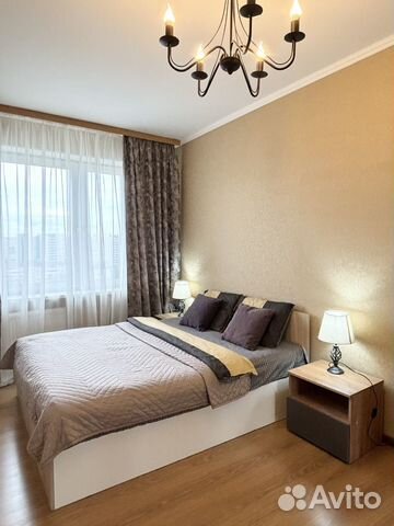 

1-к. квартира, 40 м², 2 кровати