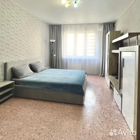 

1-к. квартира, 43,5 м², 3 кровати