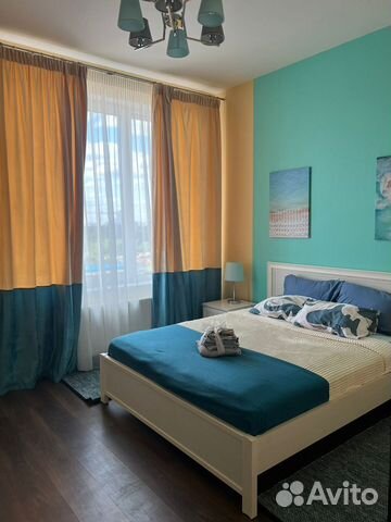 

1-к. квартира, 40 м², 2 кровати