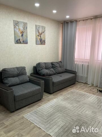 

1-к. квартира, 37 м², 2 кровати
