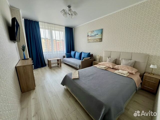 

1-к. квартира, 38 м², 2 кровати