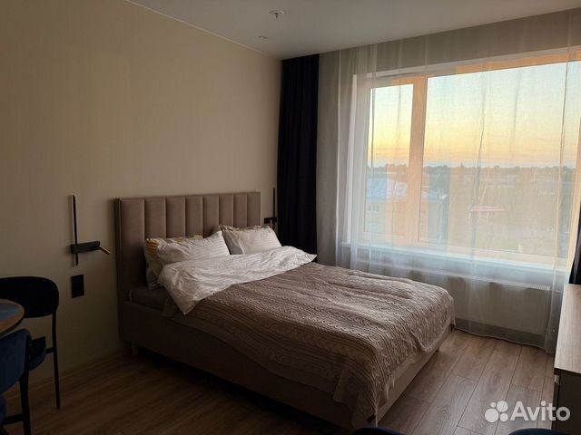 

Квартира-студия, 28 м², 2 кровати