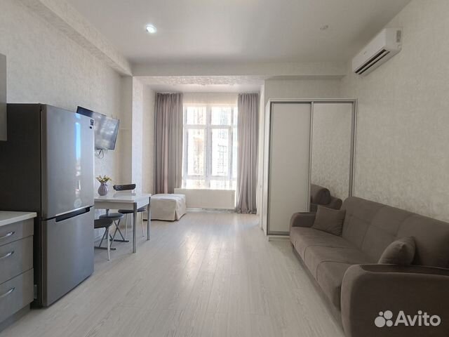 

Квартира-студия, 37 м², 3 кровати