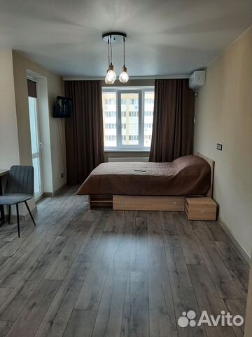 

Квартира-студия, 29 м², 1 кровать