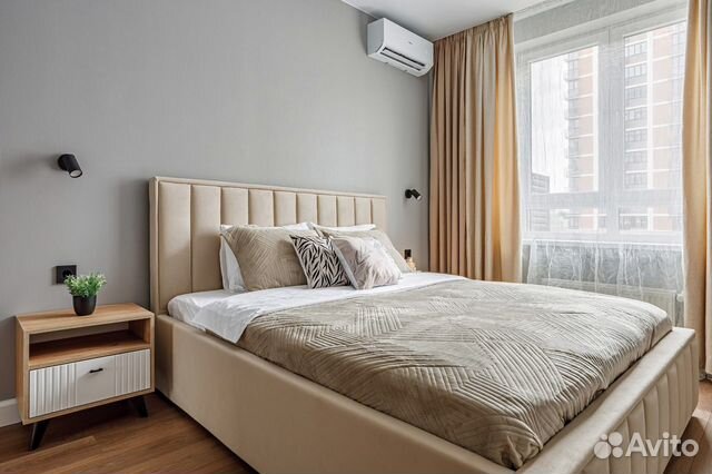 

1-к. квартира, 55 м², 2 кровати