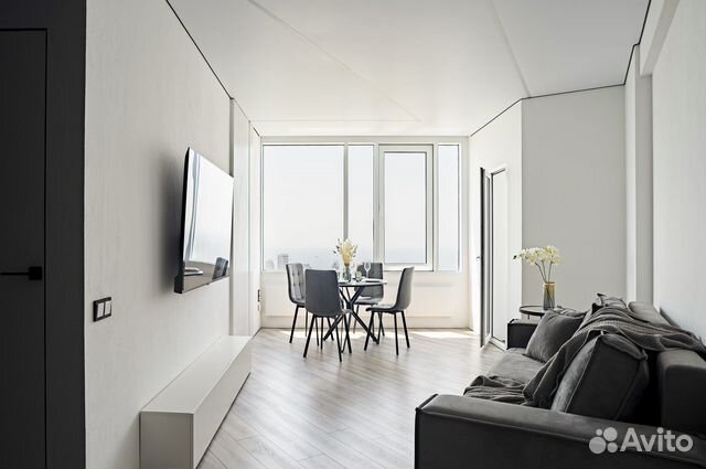 

1-к. квартира, 55 м², 2 кровати