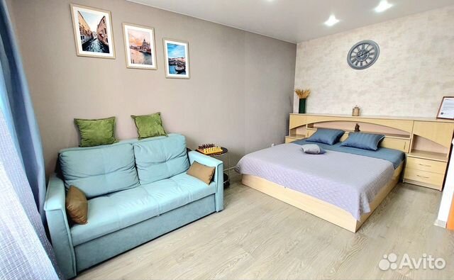 

1-к. квартира, 31 м², 2 кровати