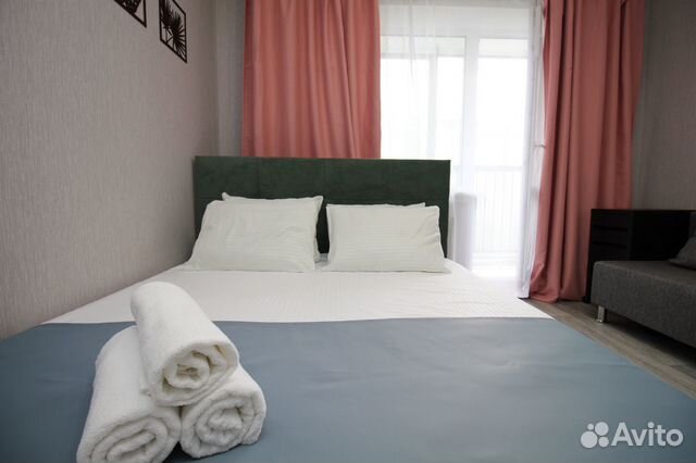 

Квартира-студия, 32 м², 2 кровати